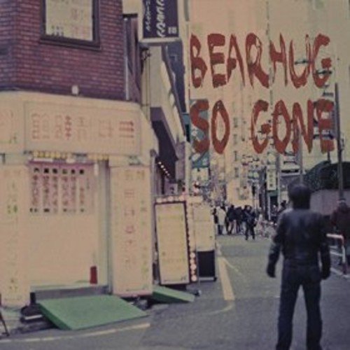 CD cover for Bearhug’s “So Gone” with urban street scene.