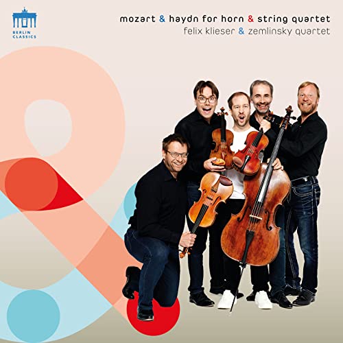CD cover featuring five musicians with string instruments and a horn.