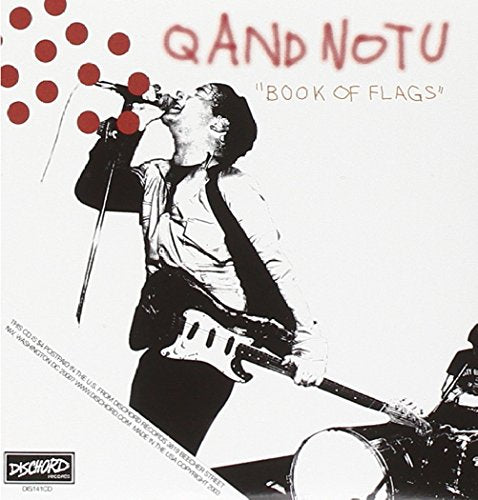 Black and white CD cover featuring a singer with a guitar performing.