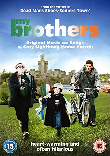 DVD cover for "My Brothers" featuring three people and a castle.