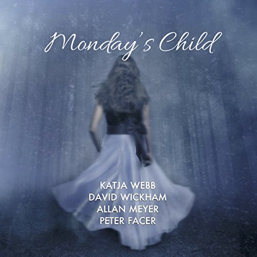 CD cover: woman in a blue dress standing in a forest.