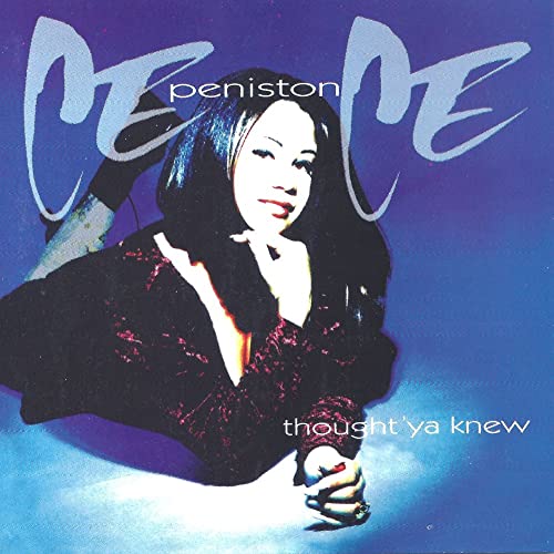 Cece Peniston album cover: portrait of a woman in blue tones.
