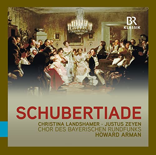 CD cover depicting a 19th-century salon with musicians and audience.