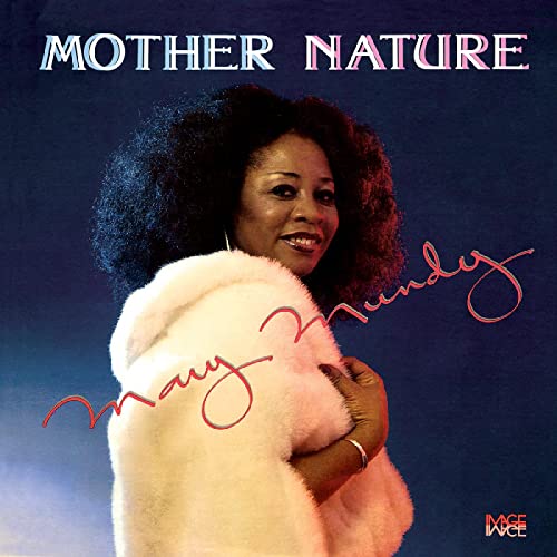 Mary Mundy album cover featuring a smiling Black woman in a white coat.