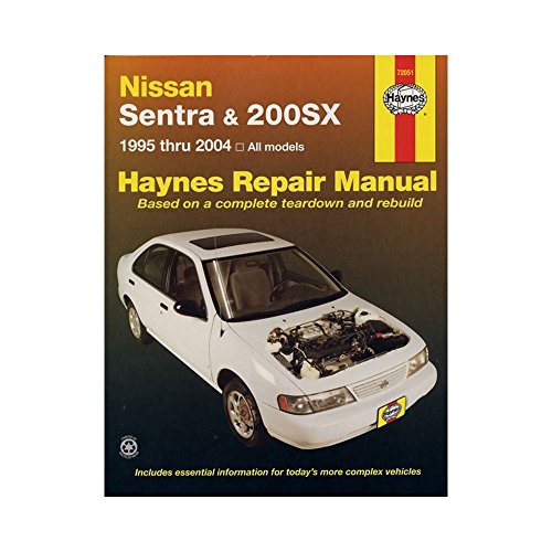 Haynes Repair Manual Nissan Sentra & 200sx 1995 Thru 2006