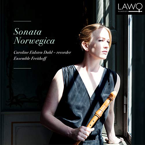CD cover featuring a woman holding a recorder, wearing a dark sleeveless top.