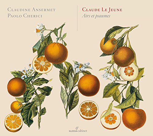 "CD cover featuring oranges and leaves on beige background with artist names and title."