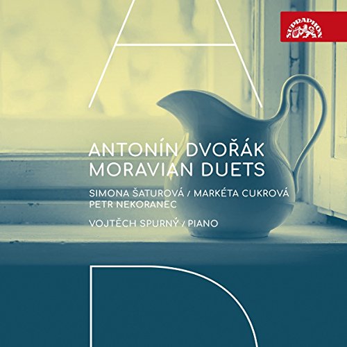 "CD cover with a jug on a windowsill, white text, and red logo."