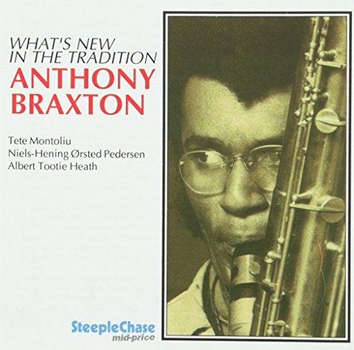 CD cover featuring Anthony Braxton with glasses and a bass clarinet.