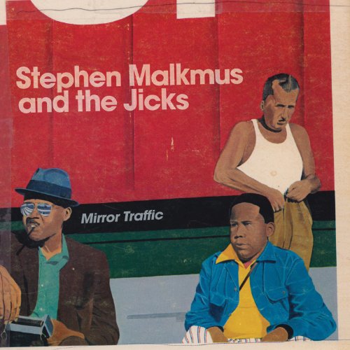 Album cover art featuring three men against a red background with text overlay.