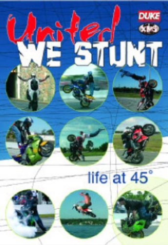 DVD cover featuring motorcycle stunt riders in circular photos.