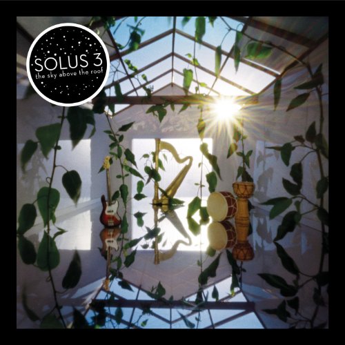 CD cover: starry sky seen through a window framed by plants.