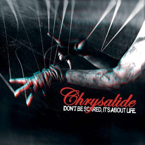 CD cover with distorted hands reaching up, connected by red strings.