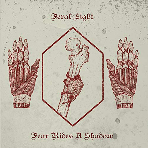 Red-toned album cover with skeletal hands and a bone illustration.