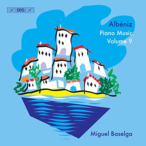 CD cover: white buildings on an island, blue water, and sky.