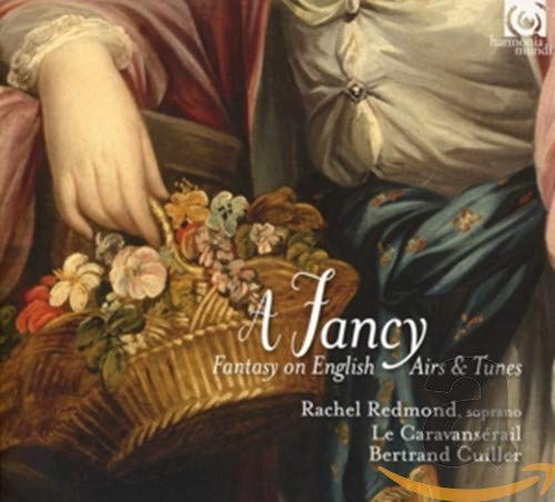 CD cover depicting a detail from a classical painting with flowers.