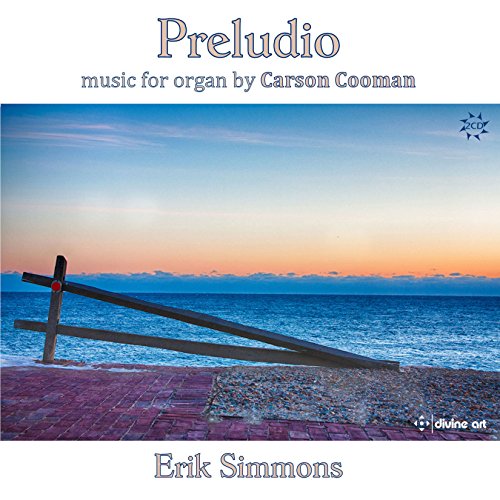 CD cover for "Preludio" by Erik Simmons, featuring a seascape.