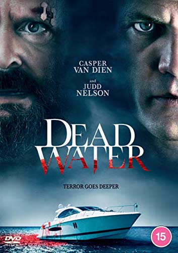 DVD cover for Dead Water featuring two men's faces above a boat on water.