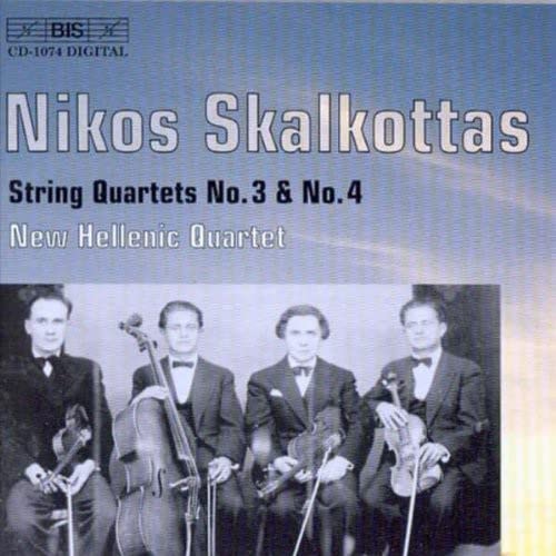 CD cover featuring four musicians with string instruments in suits.