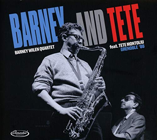 CD cover featuring Barney Wilen playing saxophone with Tete Montoliu.