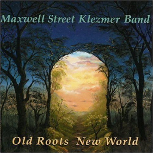 "CD cover art featuring a forest path leading to a sunrise or sunset."