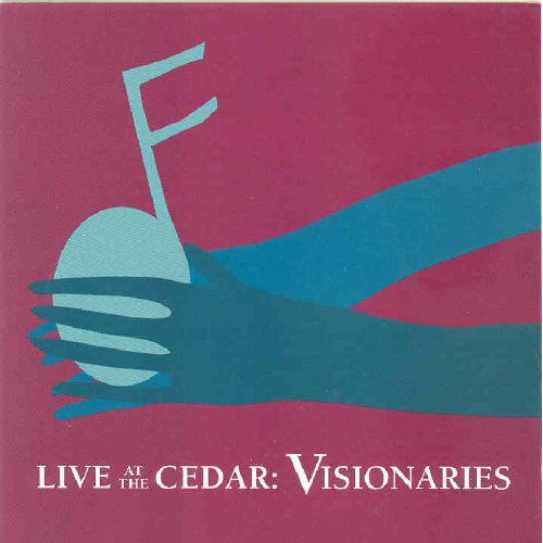 "CD cover art with hand holding musical note, red background, and white text."