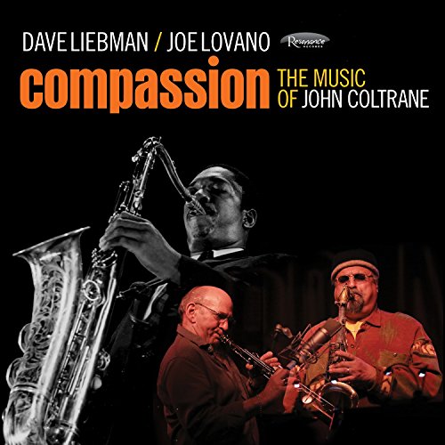 CD cover featuring two saxophone players performing live.