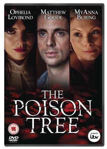 DVD cover for "The Poison Tree" featuring three actors’ portraits.