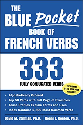 The Blue Pocket Book of French Verbs: 333 Fully Conjugated Verbs (NTC FOREIGN LANGUAGE)