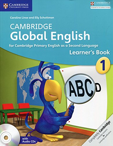 "Blue and yellow cartoon bird holding magnifying glass on a textbook cover."