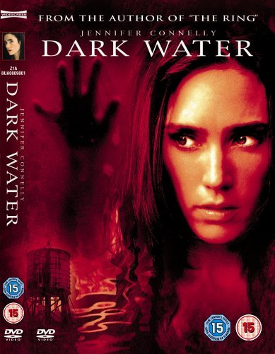 DVD cover for “Dark Water” featuring Jennifer Connelly and a shadowy hand.