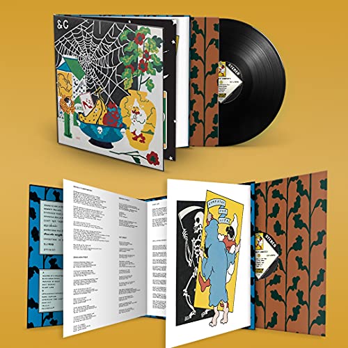 Parquet Courts "Sympathy For Life" vinyl record and gatefold sleeve displayed.