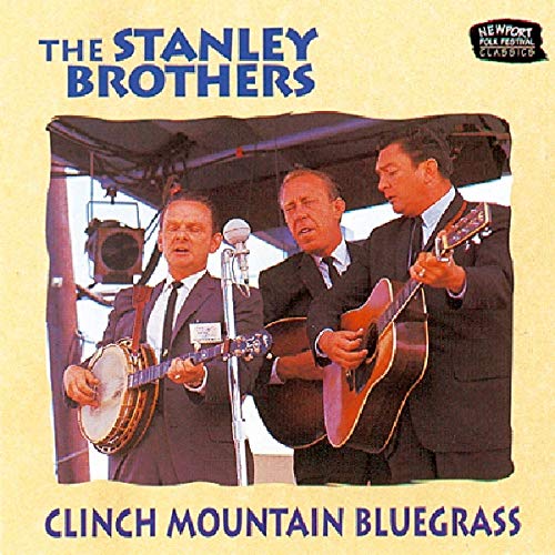 CD jewel case with cover art featuring The Stanley Brothers.