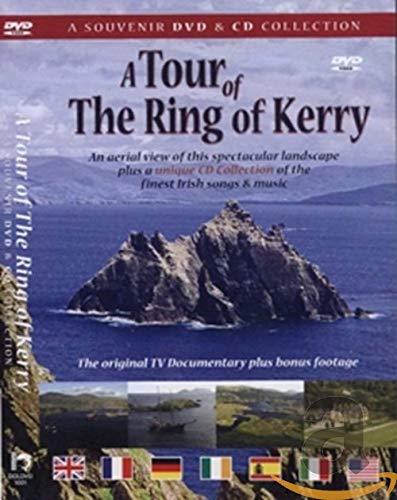 CD cover for “A Tour of The Ring of Kerry” featuring an island.