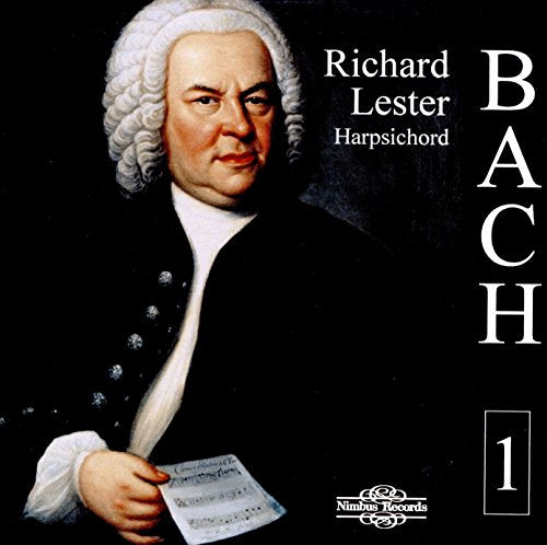 CD cover: portrait of Johann Sebastian Bach with text “BACH 1”.