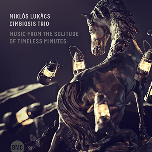 CD cover featuring a bronze horse sculpture with hanging lanterns.