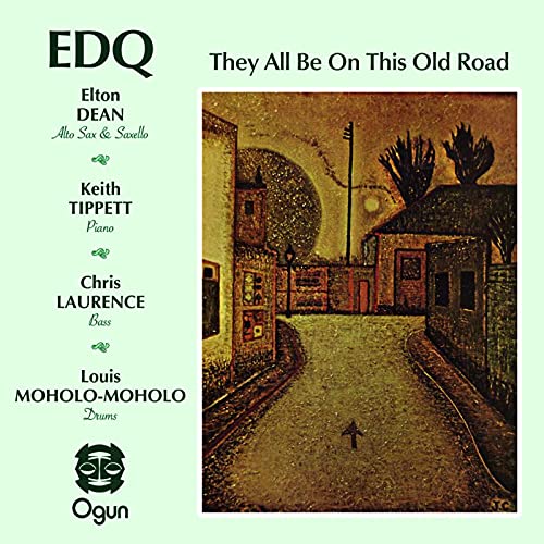 CD cover for Elton Dean Quartet’s “They All Be On This Old Road.”
