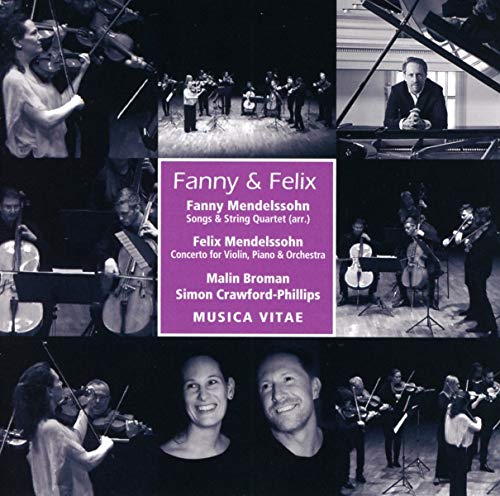 CD cover featuring musicians playing string and piano instruments.
