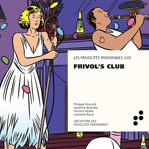 CD cover: illustrated singer and clarinetist in a vintage nightclub scene.