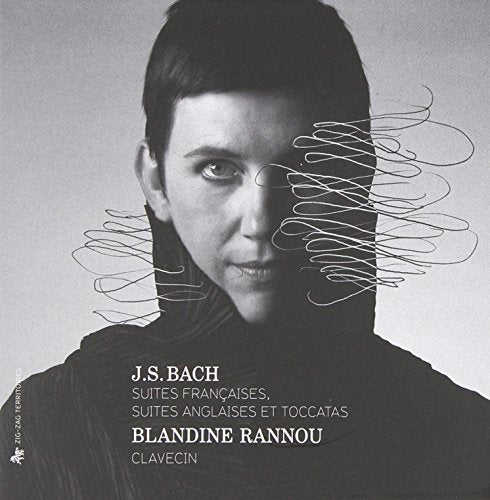 Black and white CD cover featuring a woman with swirling lines around her face.