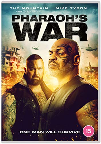 Pharaoh's War" DVD cover featuring Hafþór Júlíus Björnsson and Mike Tyson.