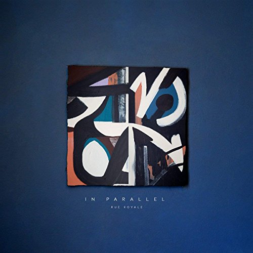 A CD cover with abstract shapes on blue background, titled "In Parallel".