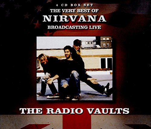 Nirvana album cover featuring the band members in casual poses.