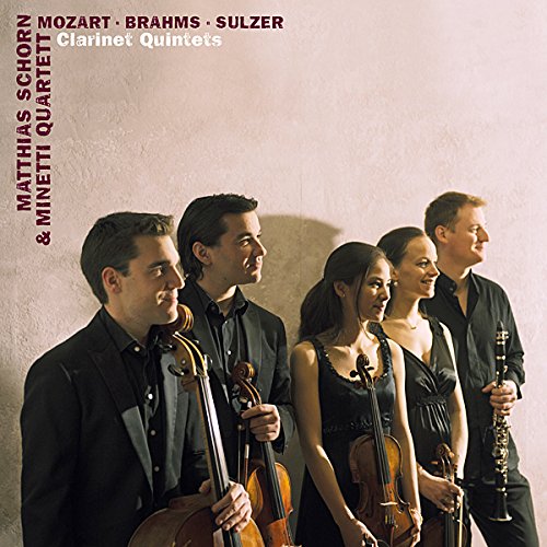 The image shows a CD cover featuring five musicians holding string and wind instruments.