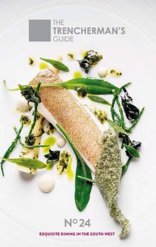 The cover of "The Trencherman's Guide No 24" featuring a plated gourmet dish.