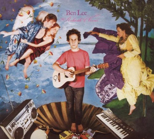 Ben Lee's album cover: man with guitar surrounded by Renaissance-style figures and electronic equipment.