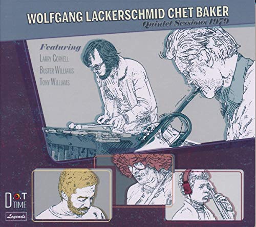 "CD cover art featuring illustrated musicians, dark purple background, and 'Dot Time Legends' logo."