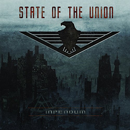 CD cover for "State Of The Union - Inpendum" with eagle and city skyline.