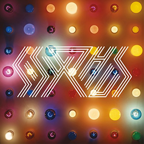 CD cover with colorful lights and a white, angled "SISYPHUS" text.