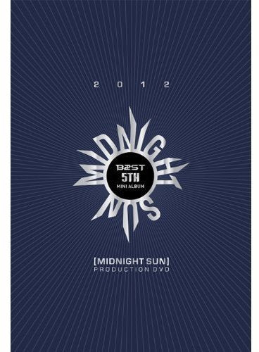 DVD cover for "Midnight Sun" featuring a starburst design and text.